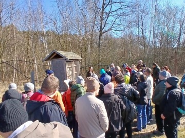 Przedwiośnie przy siedzibie Oddziału Sulejowskiego i Spalskiego Parku Krajobrazowego, 